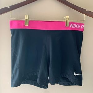 Nike Pro Black Spandex Shorts